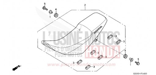 SIEGE XR125L5 de 2005
